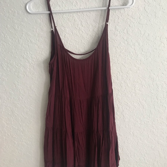 Burgundy sun dress - Picture 4 of 4